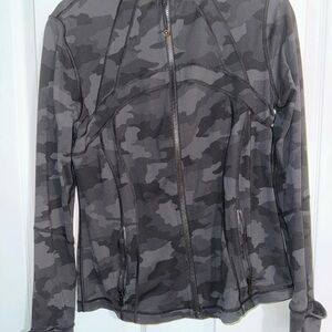 Lululemon black camo define jacket
